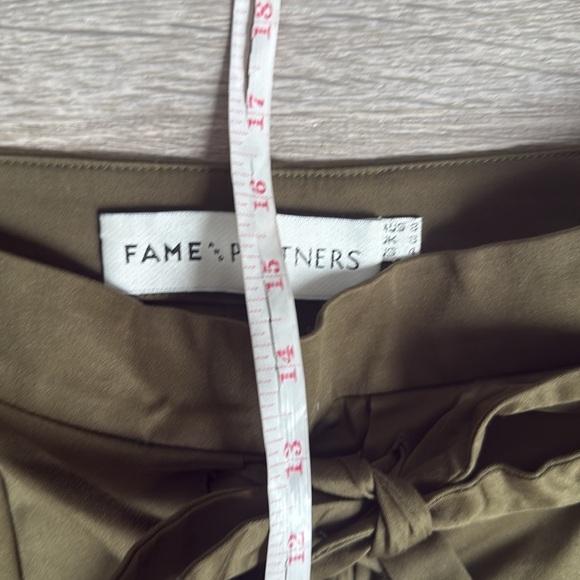 fame and partners wide leg pants 4 - Picture 6 of 9